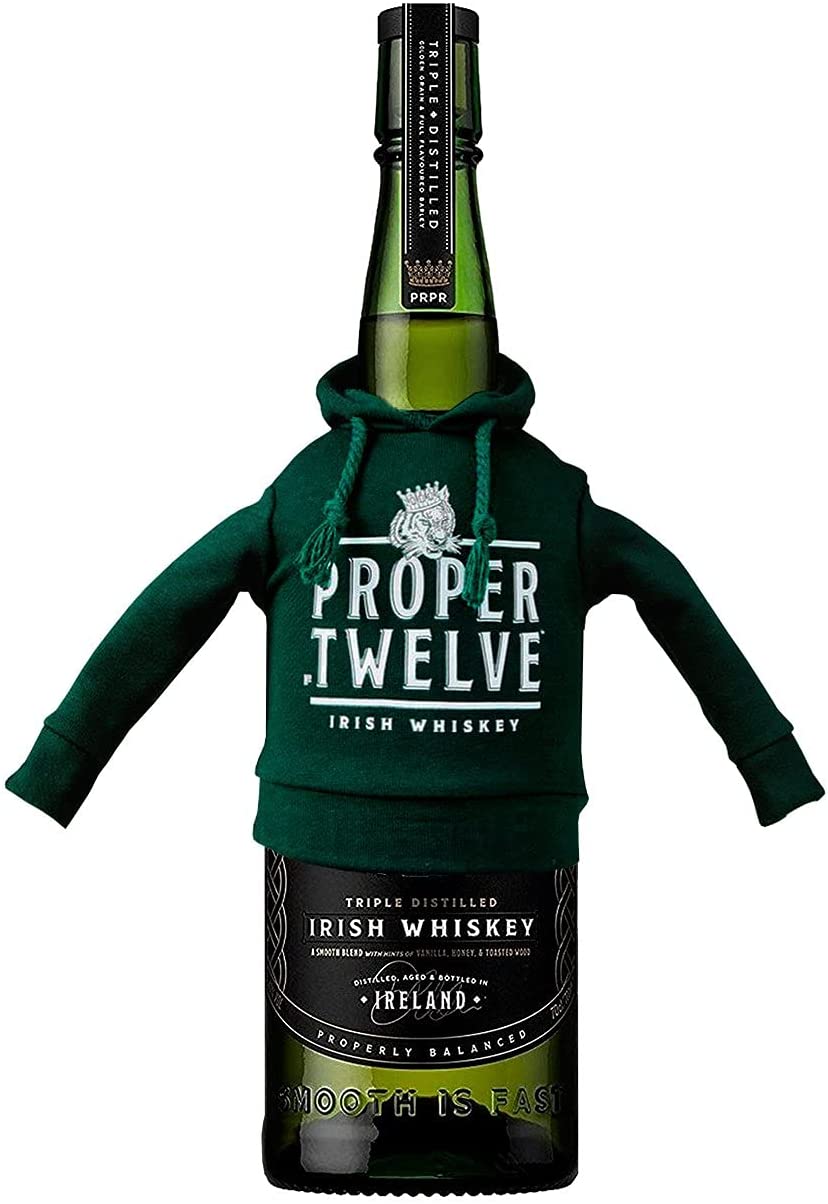 Proper No. Twelve Irish Whiskey With Hoodie 70cl