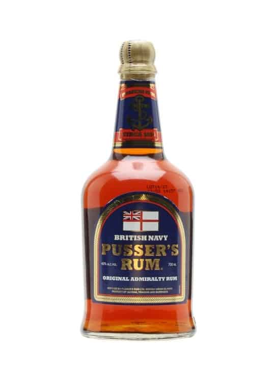 Pusser's Blue Label Rum 70cl