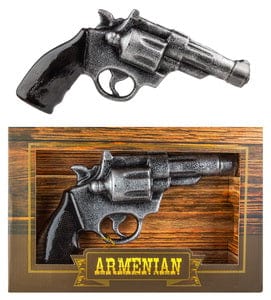 Brandy Filled Revolver Decanter 10cl