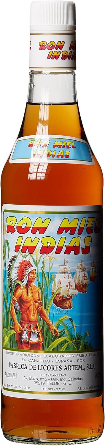 Ron Miel Indias Rum Liqueur 70cl
