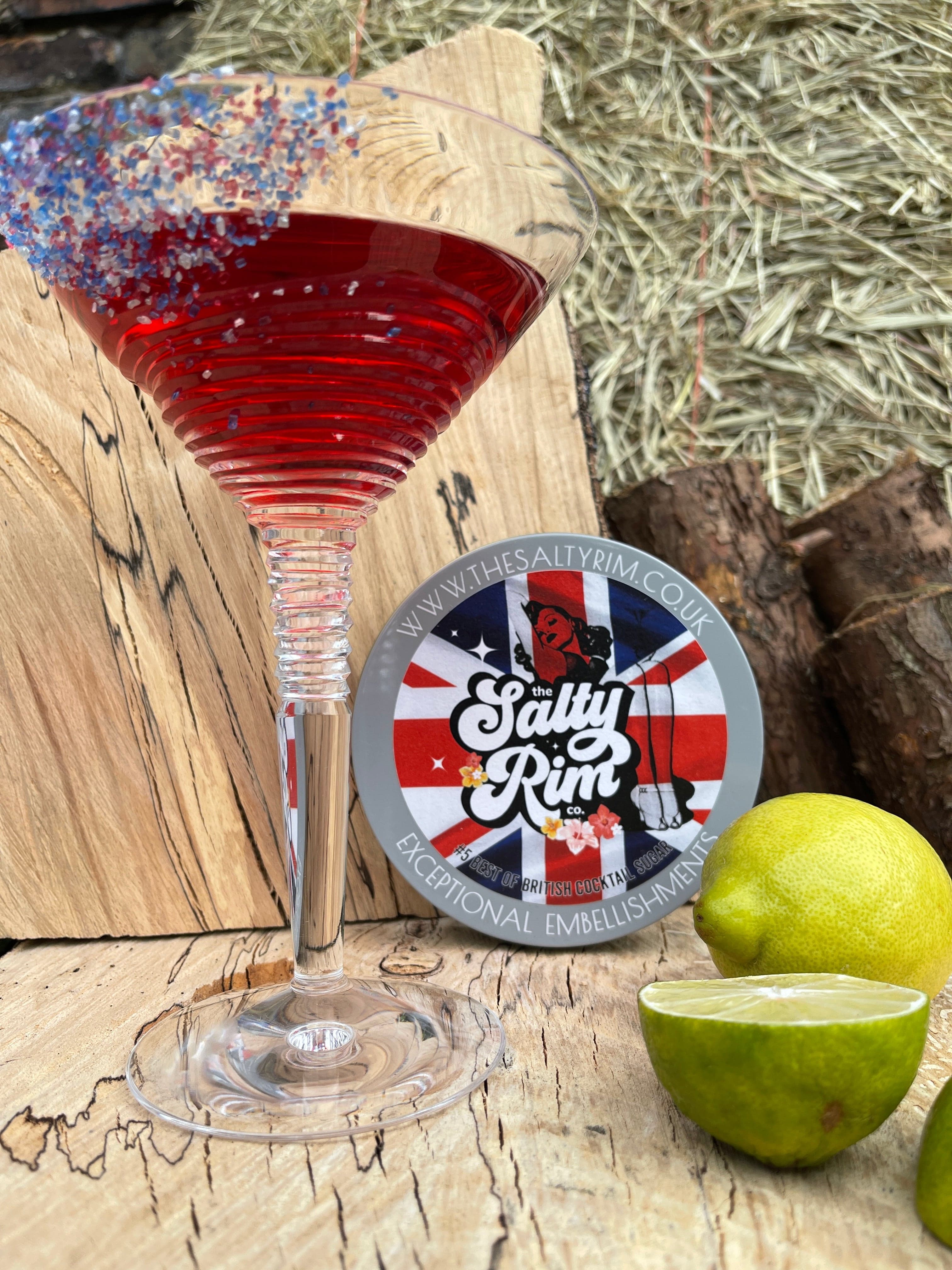 The Salty Rim Co Best of British Cocktail Sugar 100g - Image 2