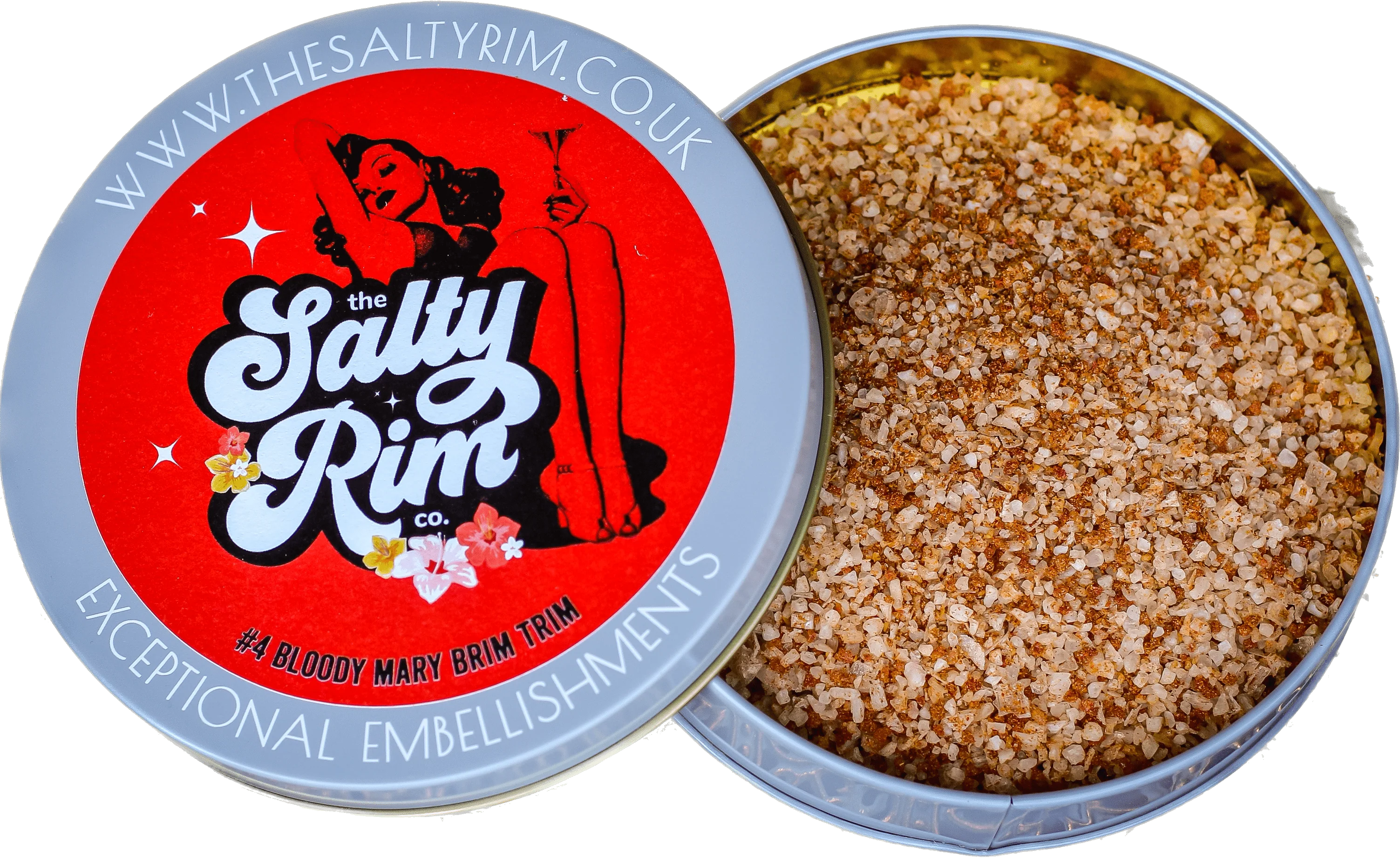The Salty Rim Co Bloody Mary Brim Trim & Mix Cocktail Salt 100g