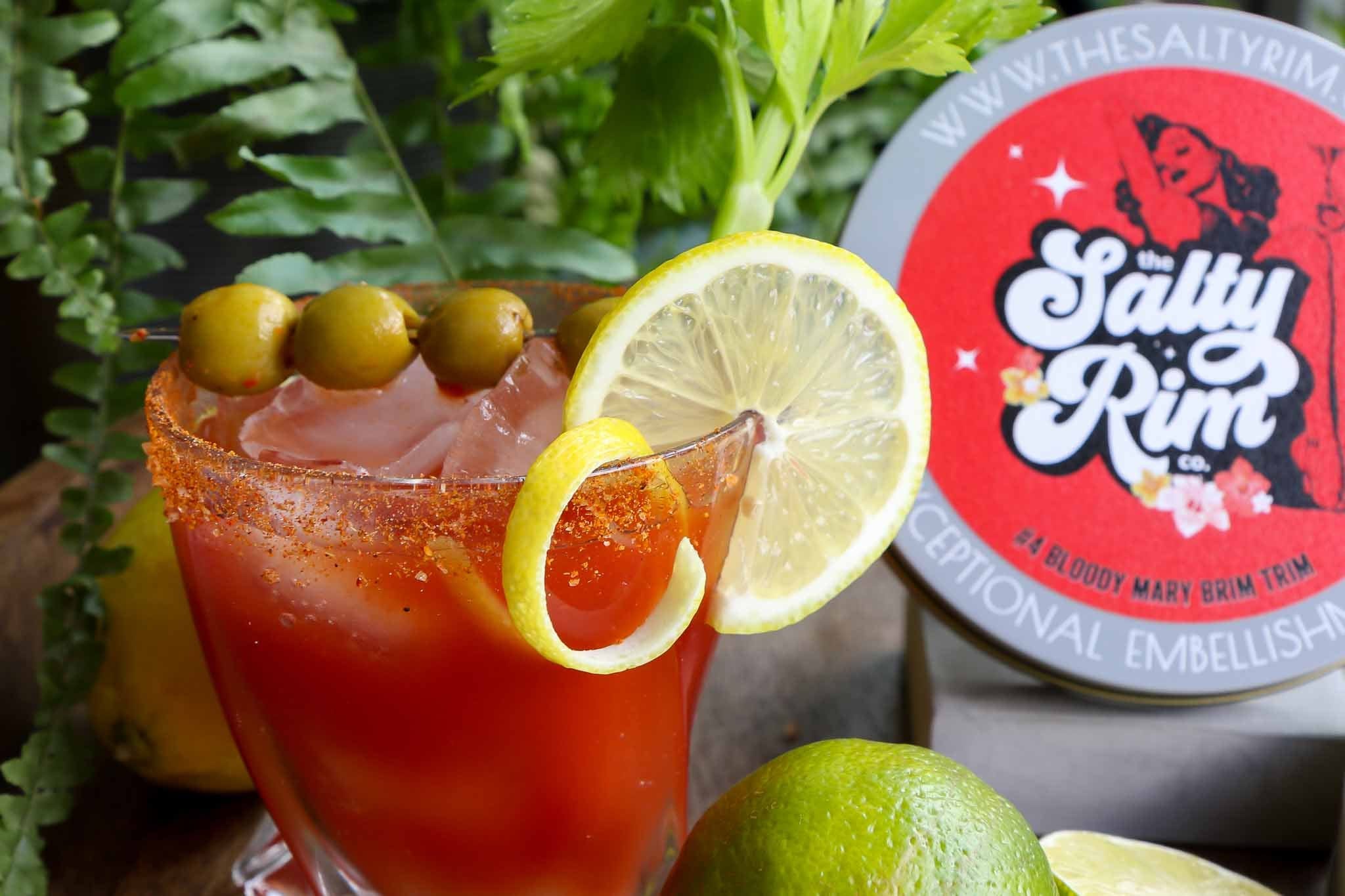 The Salty Rim Co Bloody Mary Brim Trim & Mix Cocktail Salt 100g - Image 2