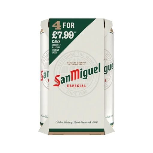 San Miguel Lager Pint Cans 24x568ml PM £7.99