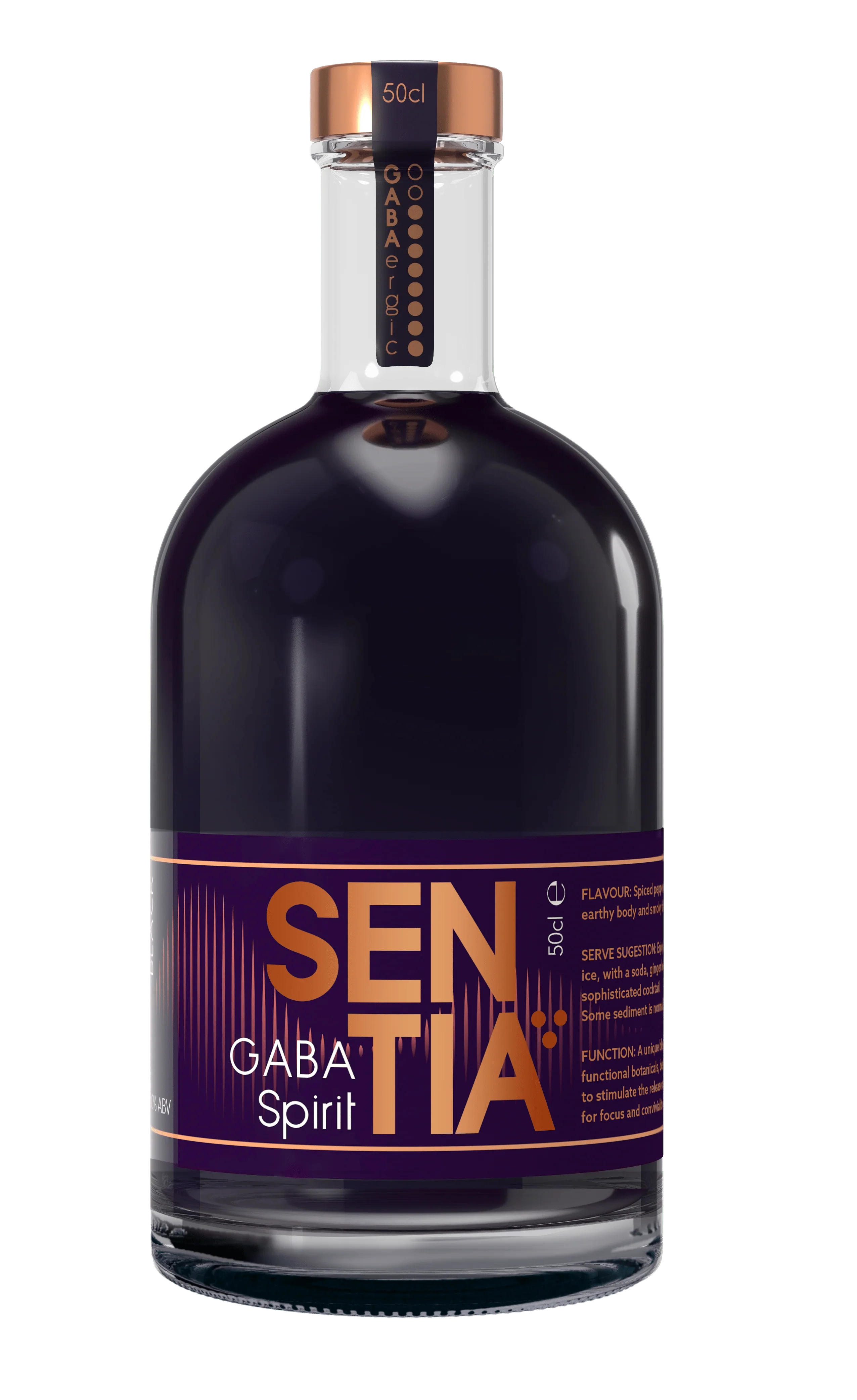 Sentia Black Alcohol Free Spirit 50cl
