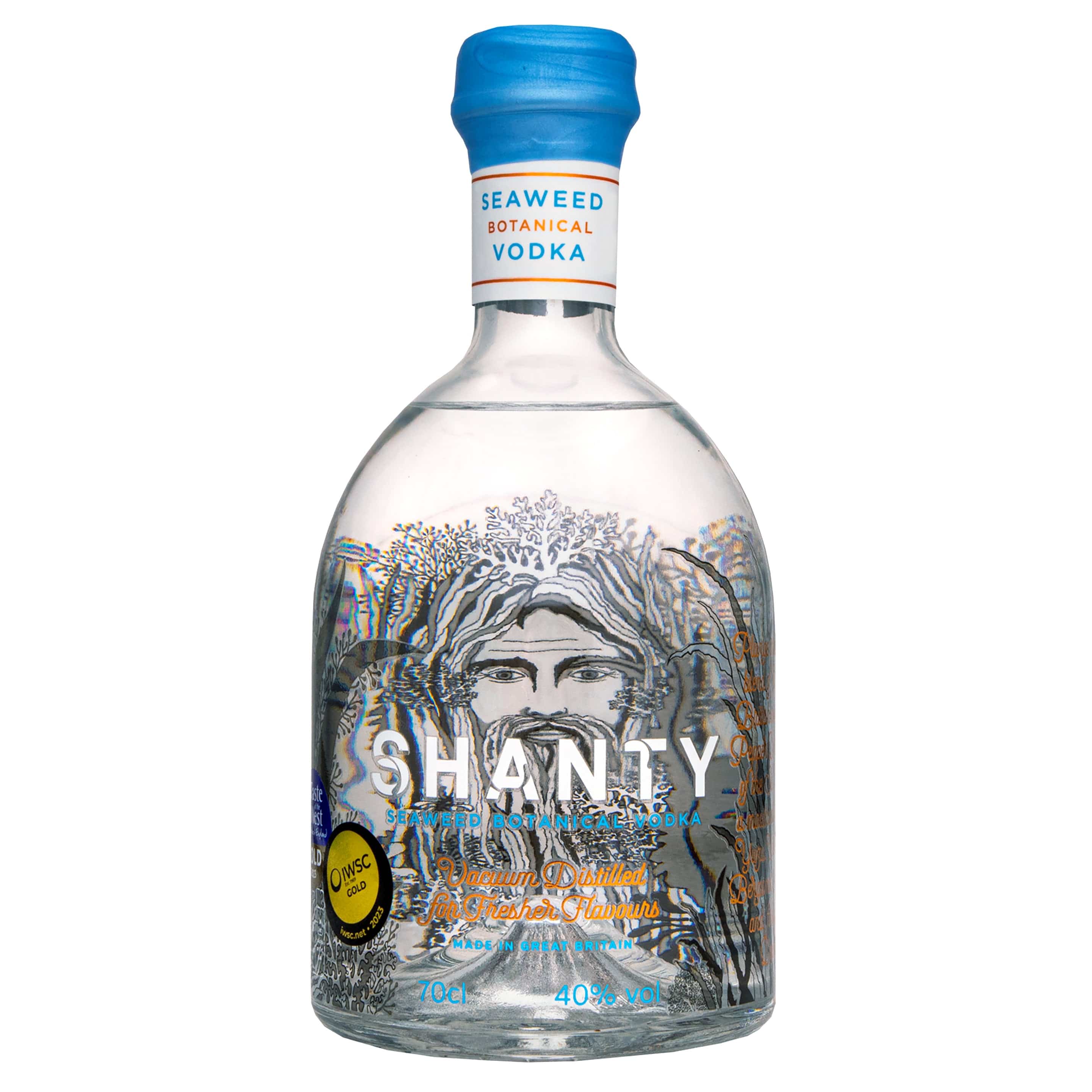 Shanty Seaweed Botanical Vodka 70cl