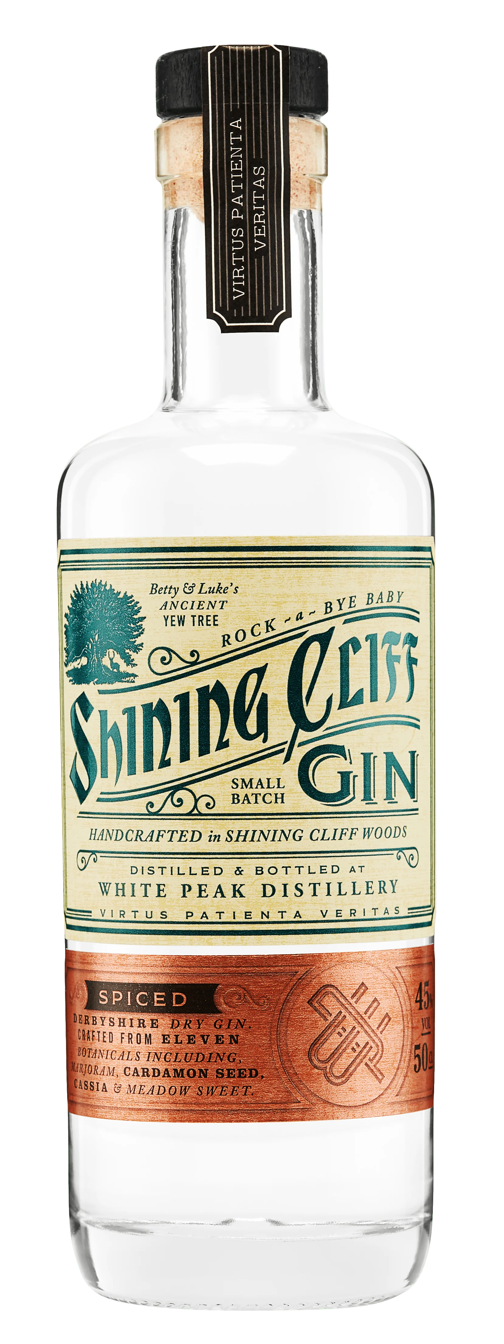 White Peak Shining Cliff Spiced Gin 50cl