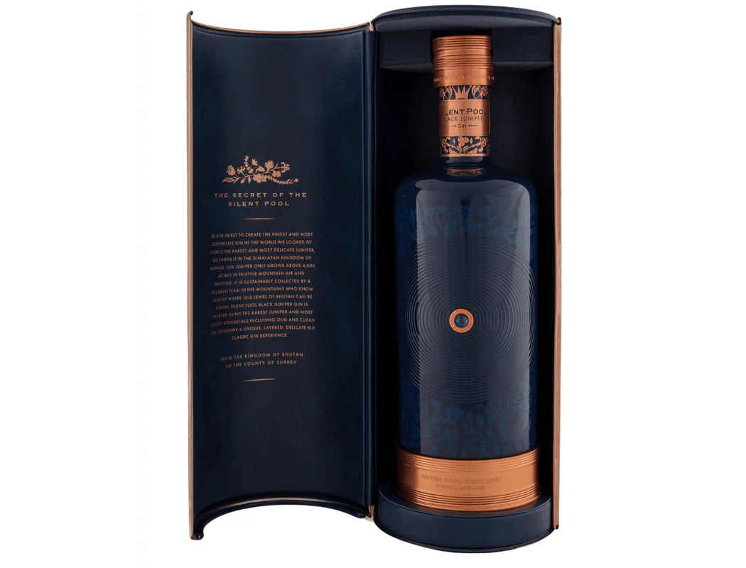 Silent Pool Black Juniper Gin 1L - Image 2