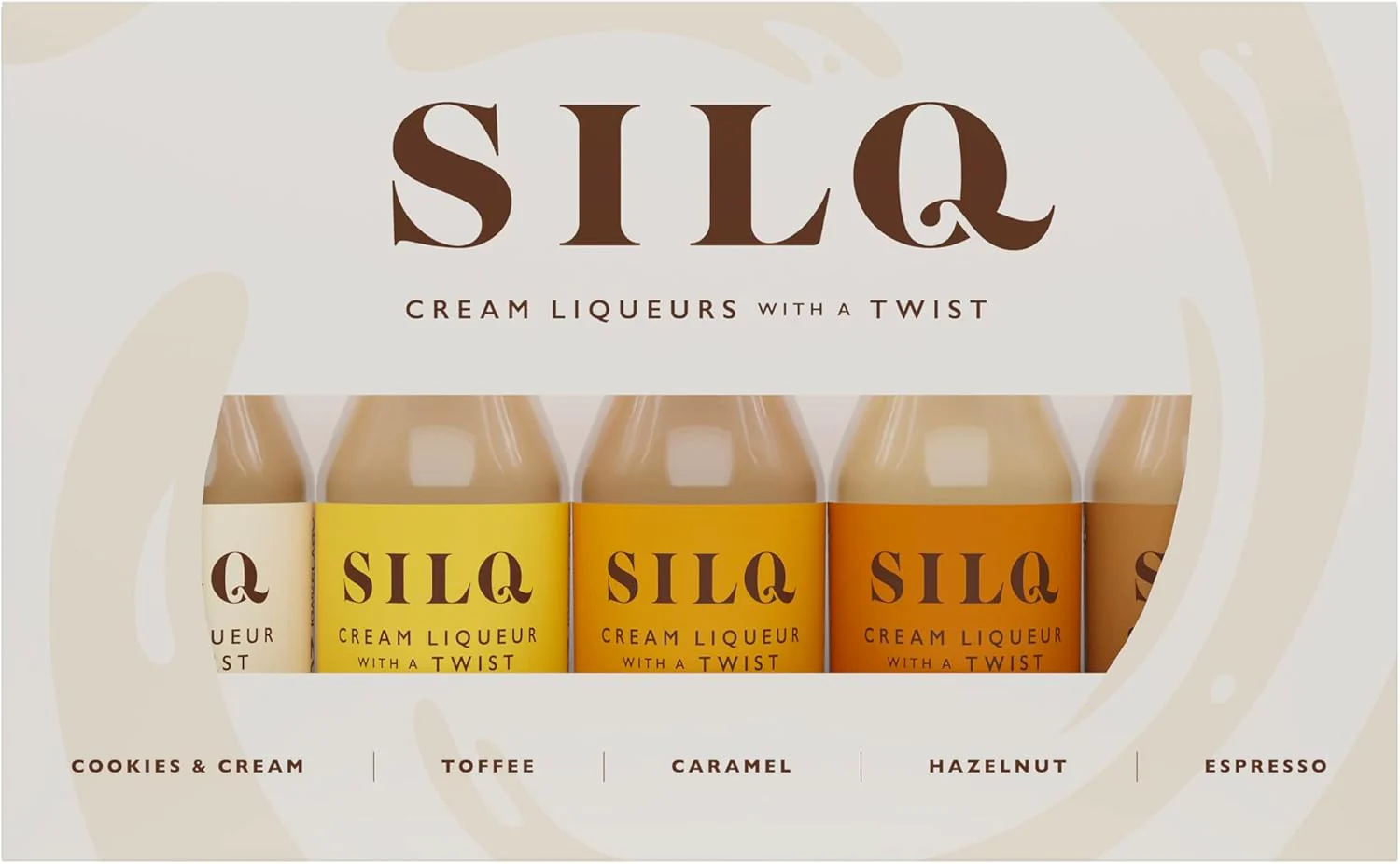 SILQ Vodka Cream Liqueur Shots 5x2cl