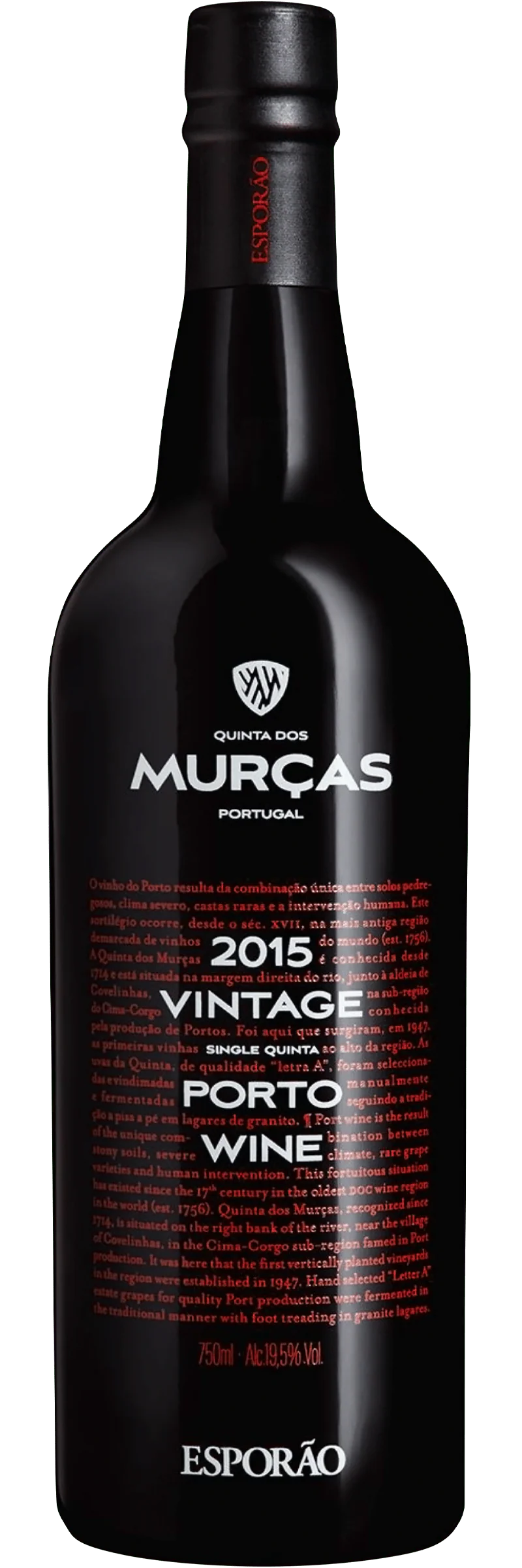 Esporao Quinta dos Murças Single Vintage Port 2015 75cl