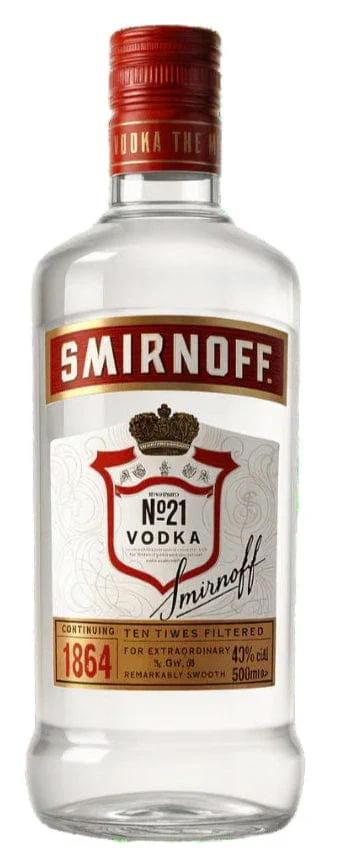 Smirnoff Red Label Vodka 50cl