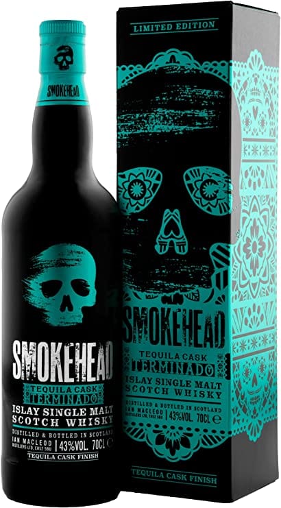 Smokehead Tequila Cask Terminado Islay Single Malt Scotch Whisky 70cl
