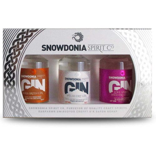 Snowdonia Spirit Co, Miniature Gin Gift Set 3x5cl
