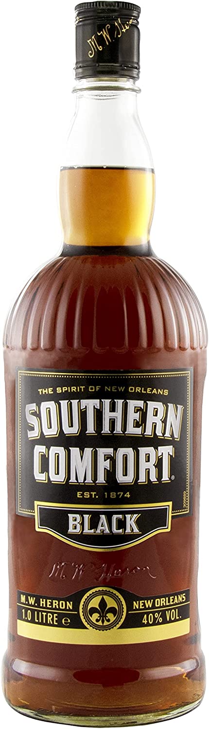 Southern Comfort Black Liqueur with Whiskey 1L