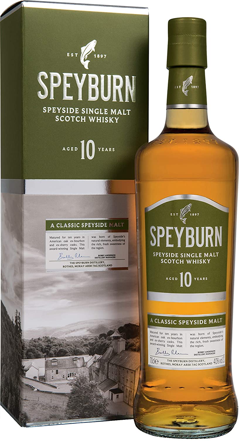 Speyburn 10 Year Old Single Malt Scotch Whisky 70cl
