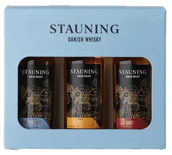 Stauning Danish Whisky Miniature Pack 3x5cl