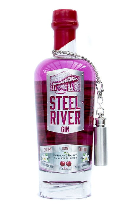 Steel River Cherry Bomb Gin 70cl