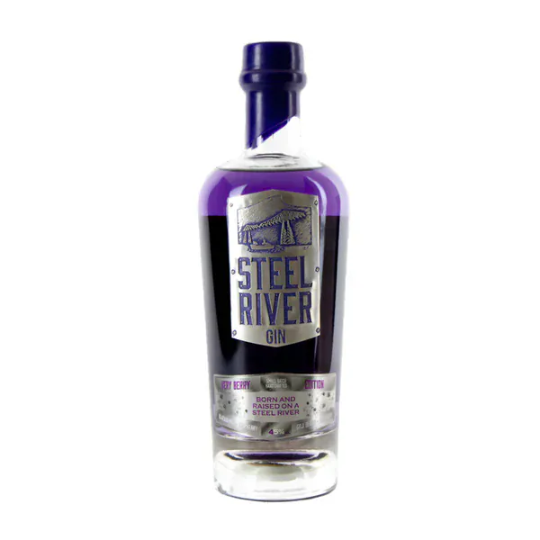 Steel River Back To Black Dark Chocolate Raspberry Gin 70cl