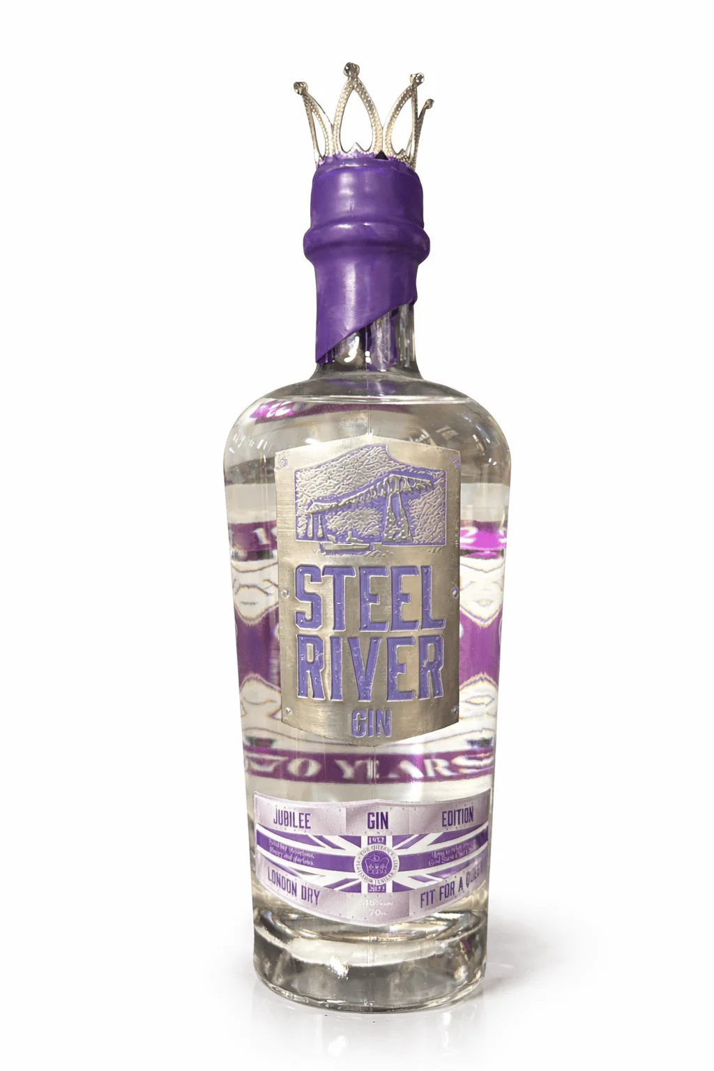 Steel River Jubilee Edition London Dry Gin 70cl