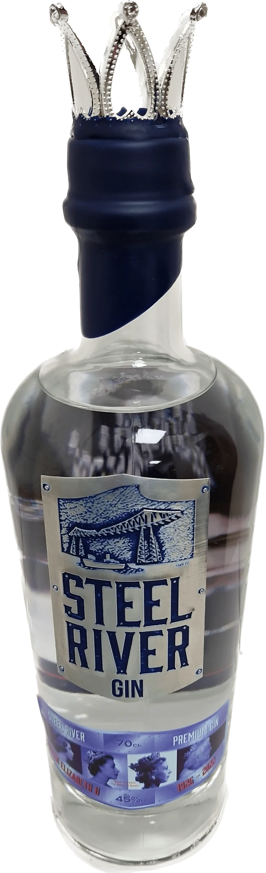 Steel River Queen Elizabeth II London Dry Gin 70cl