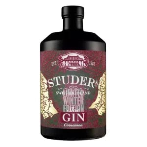 Studer Swiss Highland Sloe Cinnamon Gin Limited Edition 70cl