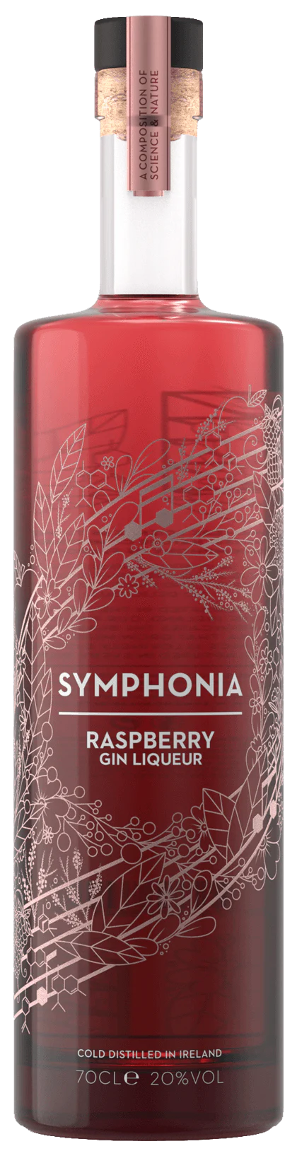 Symphonia Raspberry Gin Liqueur 70cl