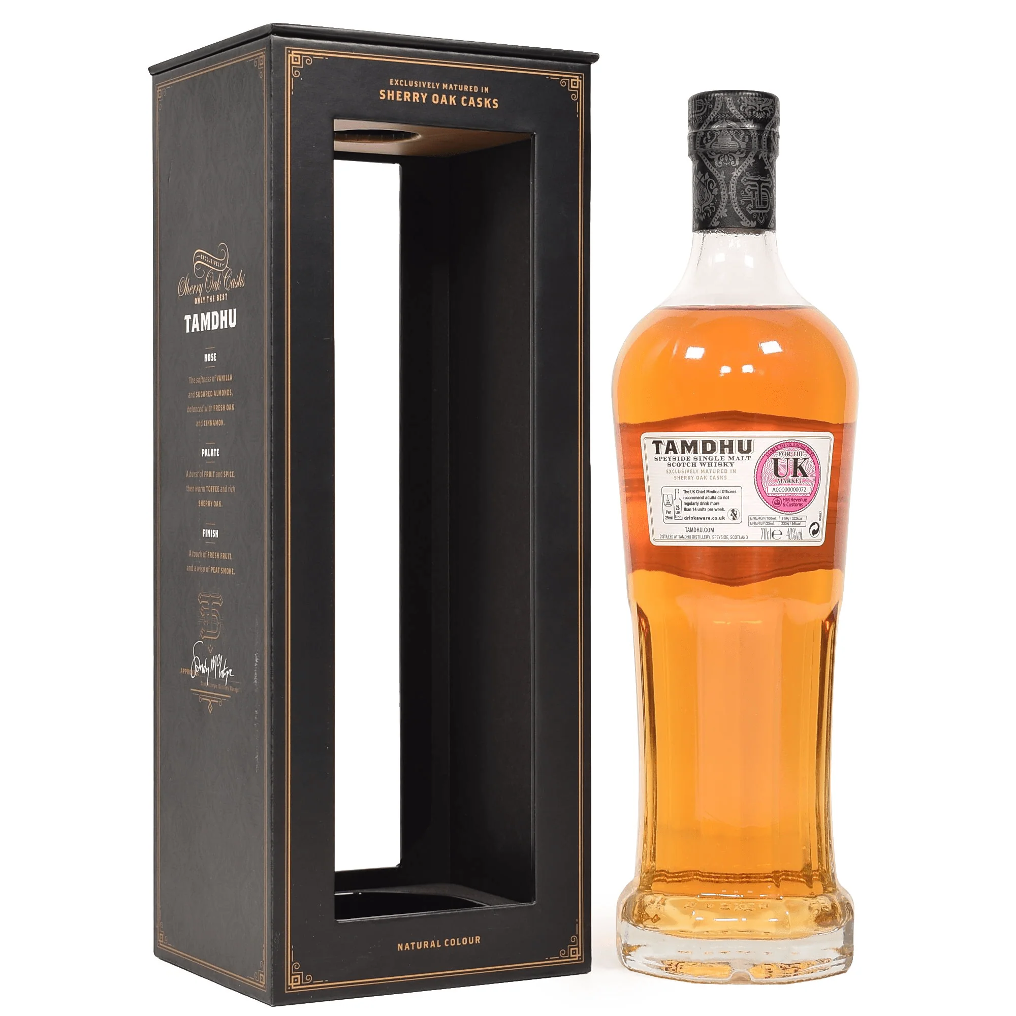 Tamdhu 10 Year Old Single Malt Scotch Whisky 70cl - Image 2