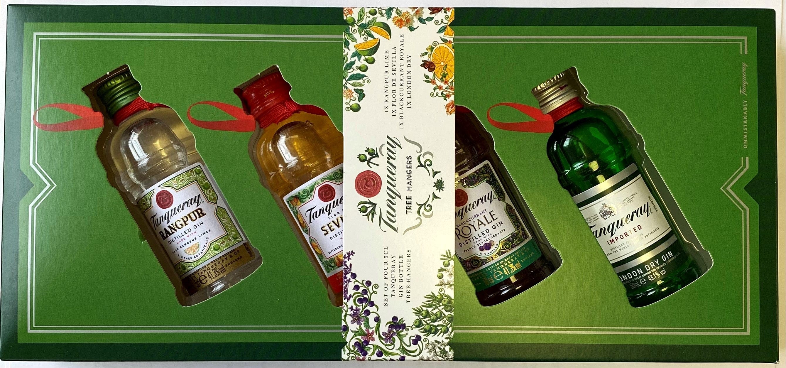 Tanqueray Gin Miniature Gift Pack 4x5cl