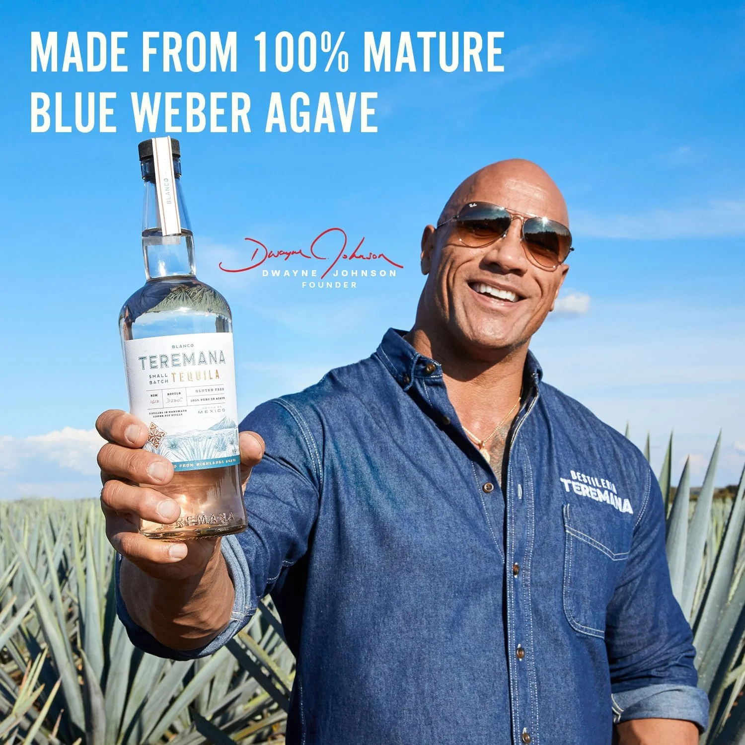 Teremana Blanco Tequila 70cl - Image 2