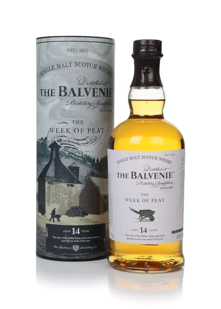 The Balvenie 14 Year Old The Week Of Peat Scotch Whisky 70cl