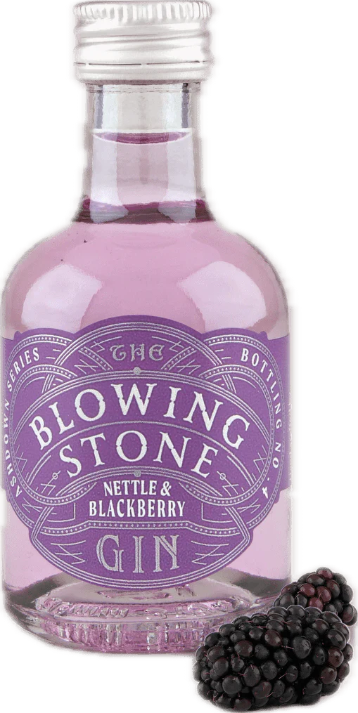 The Blowing Stone Nettle & Blackberry Gin Miniature 5cl