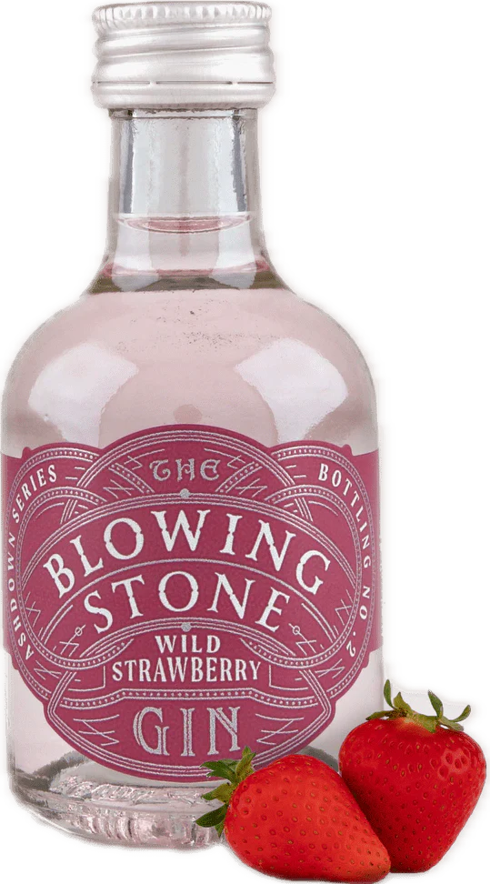 The Blowing Stone Wild Strawberry Gin Miniature 5cl