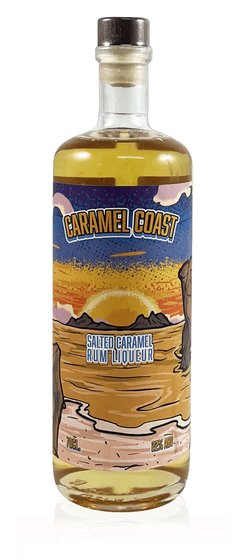 The Custom Spirit Company Caramel Coast Salted Caramel Rum Liqueur 70cl