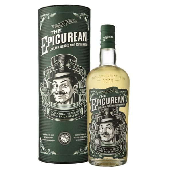 The Epicurean Blended Malt Scotch Whisky Gift Tube 70cl