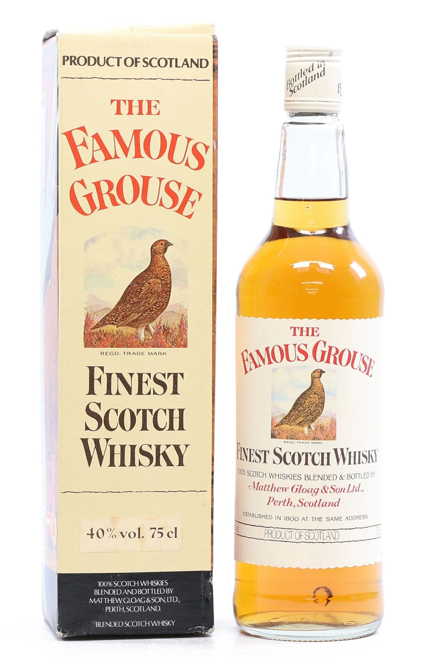 The Famous Grouse Old Design Bottle 75cl
