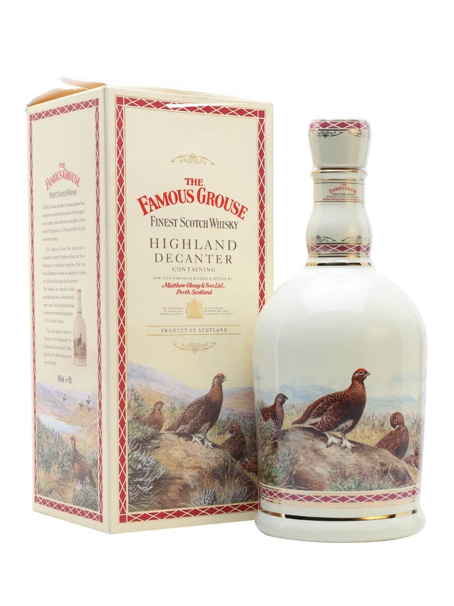 The Famous Grouse Highland Decanter Blended Scotch Whisky 70cl