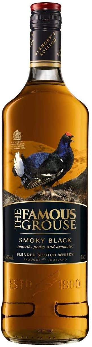 The Famous Grouse Smoky Black Blended Scotch Whisky 70cl
