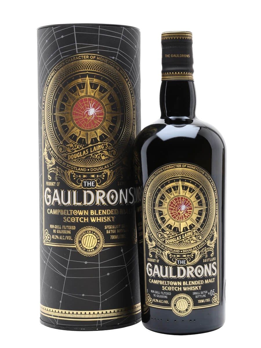 The Gauldrons Campbeltown Blended Malt Scotch Whisky Gift Tube 70cl