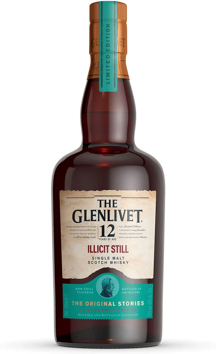 The Glenlivet 12 Year Old Illicit Still Limited Edition Single Malt Whisky 70cl