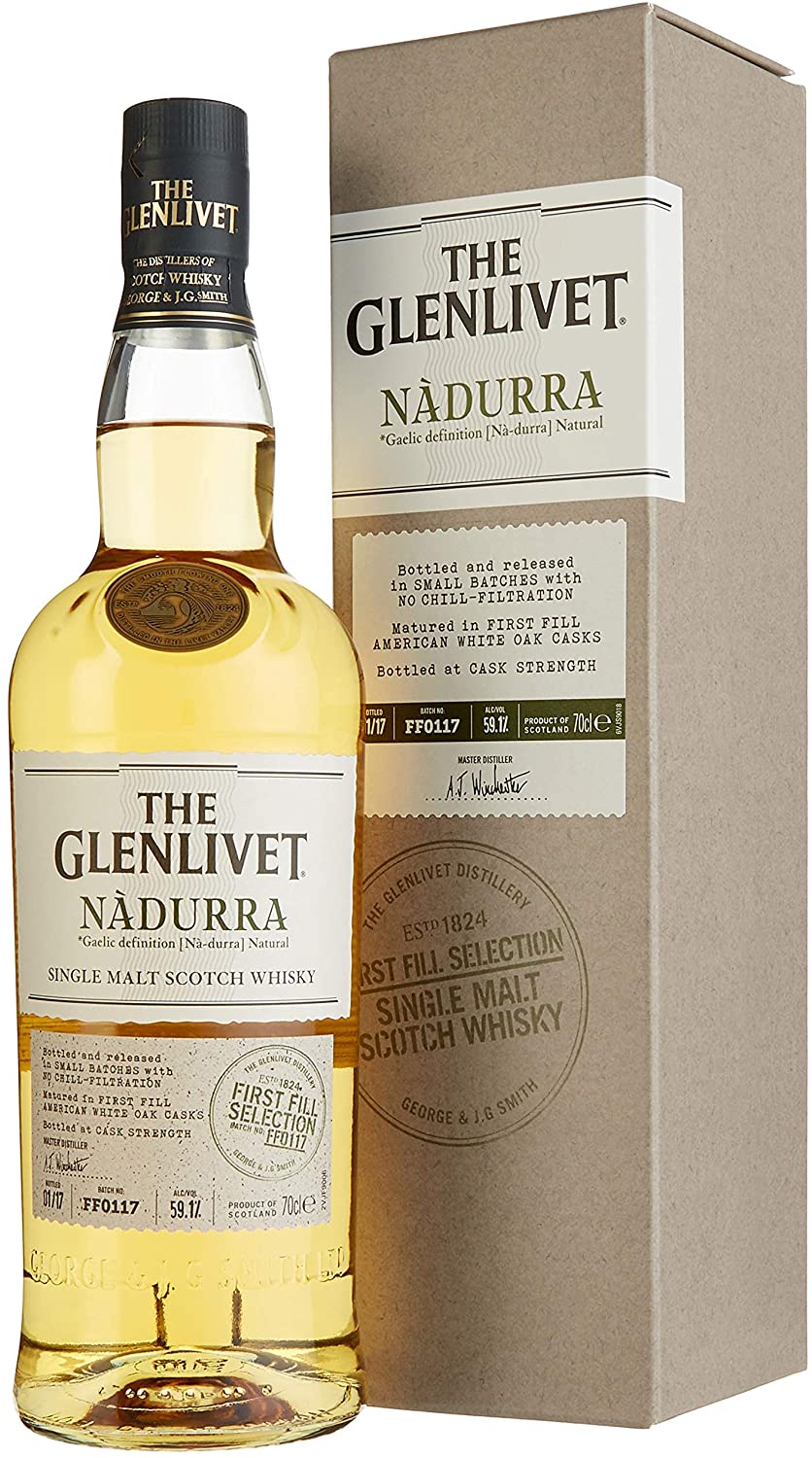 The Glenlivet NĂ durra Single Malt Scotch Whisky 70cl (First Fill Selection)