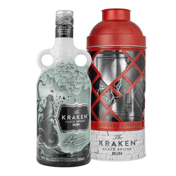 The Kraken Legendary Survivor Series The Lighthouse Keeper Limited Edition Black Spiced Rum 70cl