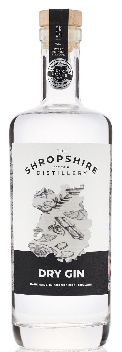 The Shropshire Distillery Dry Gin 70cl