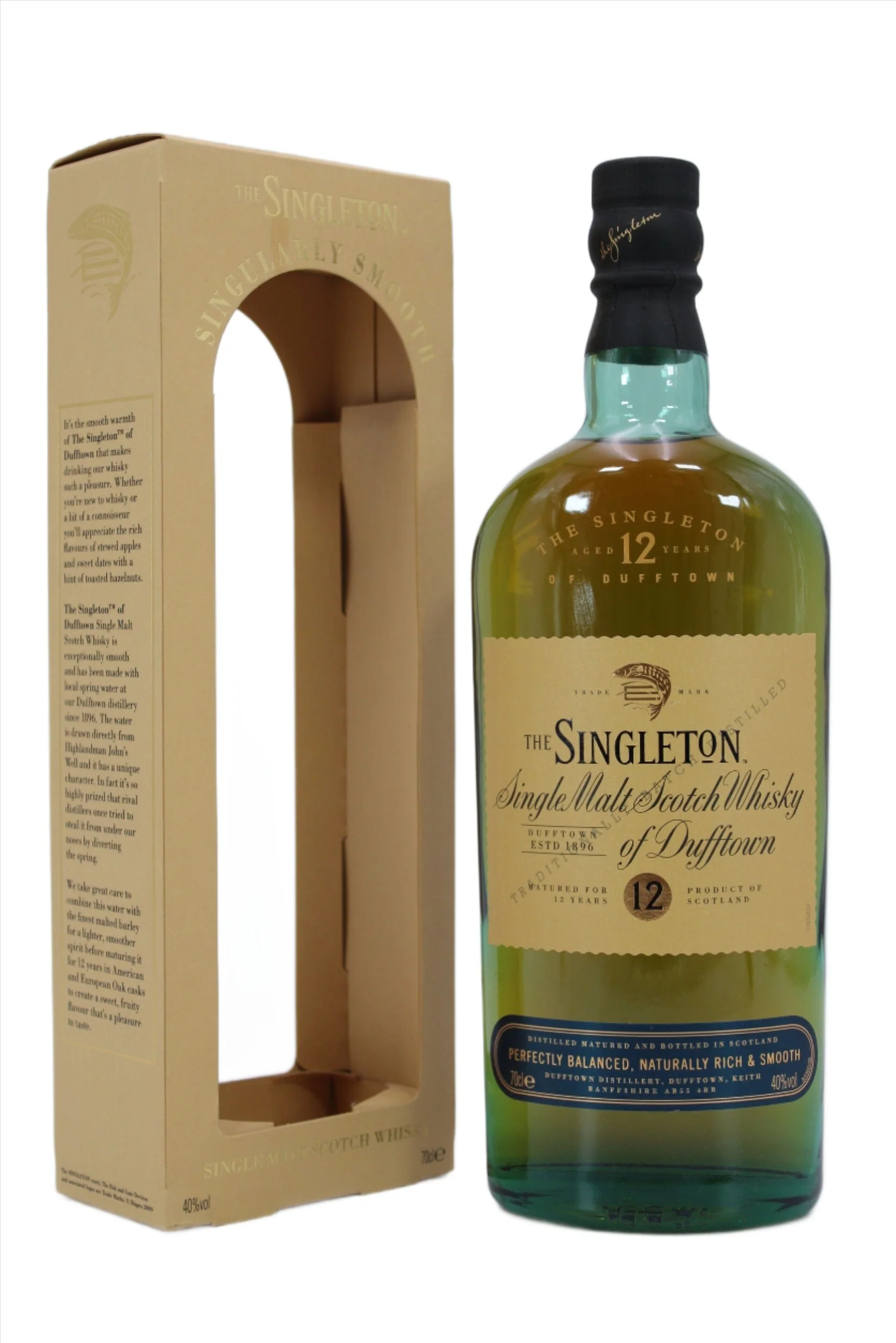 The Singleton Of Dufftown 12 Year Old Single Malt Scotch Whisky 70cl (Old Design)
