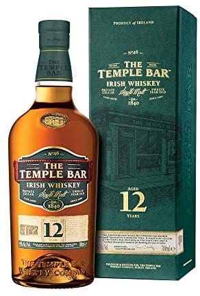 The Temple Bar 12 Year Old Irish Whiskey 70cl