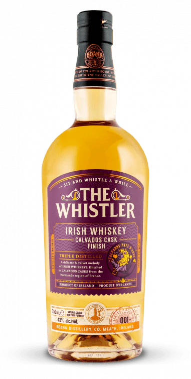 The Whistler Calvados Cask Finish Irish Whiskey 70cl