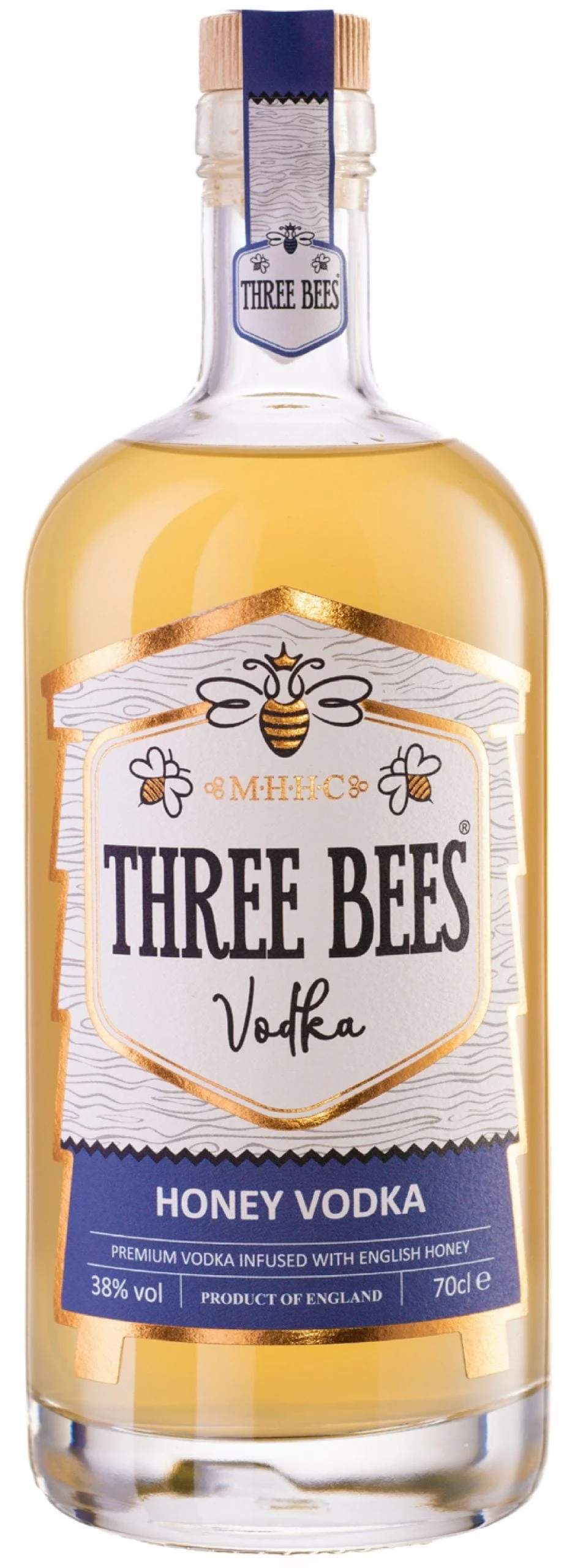 Three Bees Honey Vodka 70cl