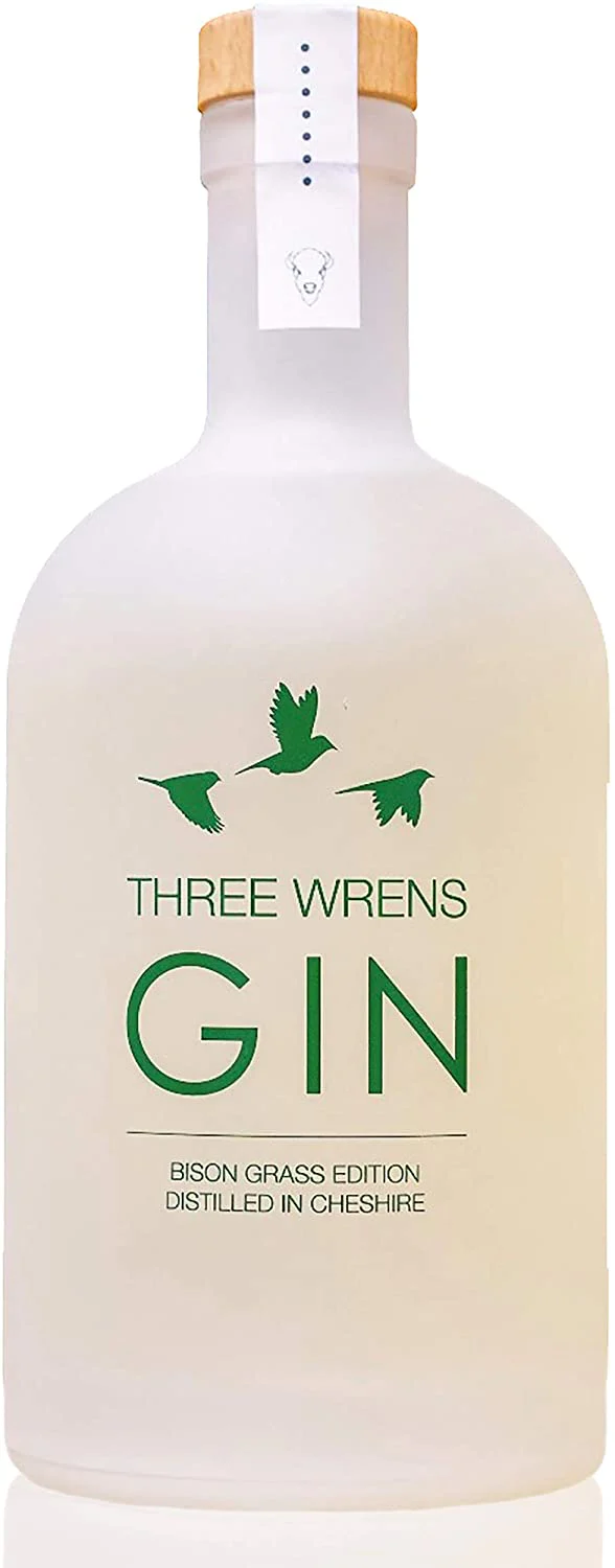 Three Wrens Gin Bison Grass Edition Gin 70cl