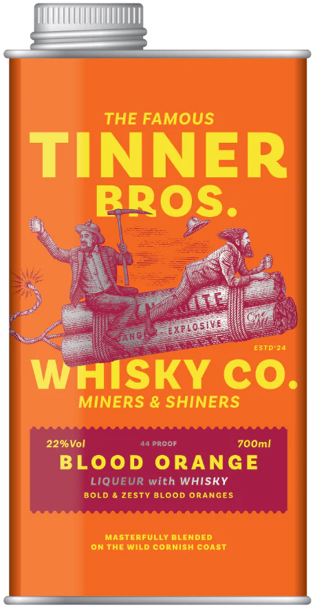 Tinner Bros Blood Orange Whisky Liqueur 70cl