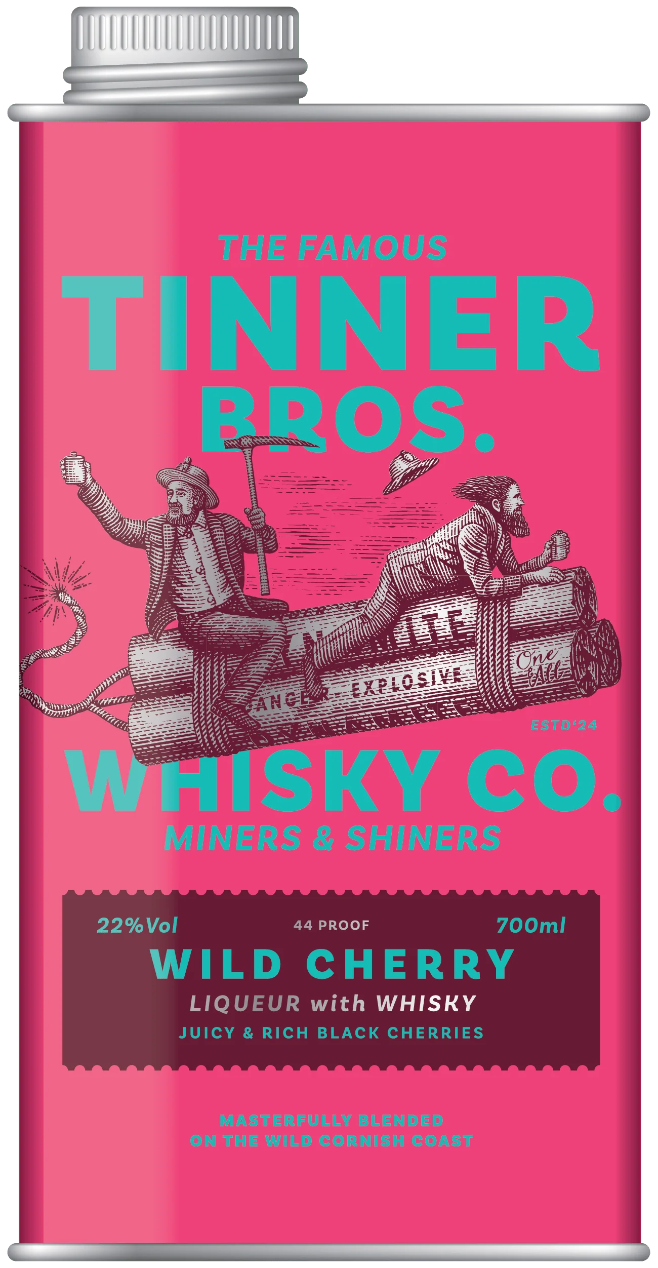 Tinner Bros Wild Cherry Whisky Liqueur 70cl