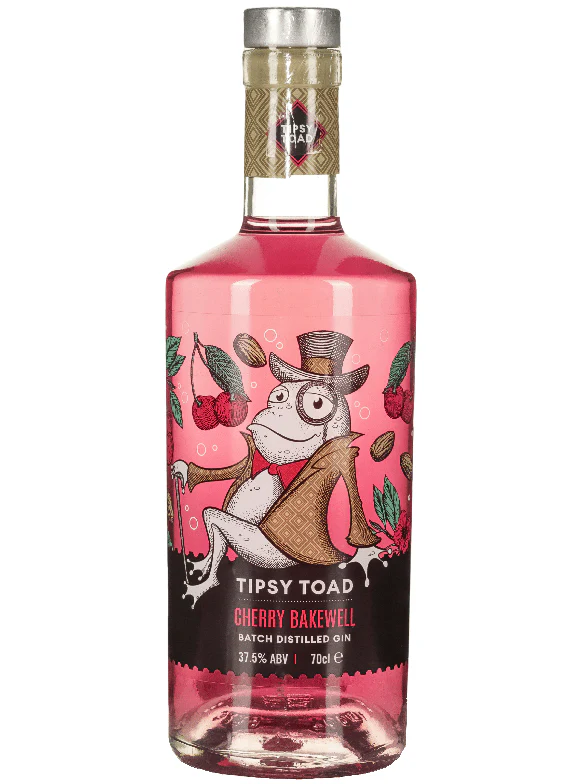 Tipsy Toad Cherry Bakewell Gin 70cl